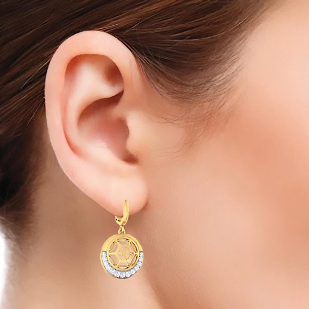 ROUND JALI EARRING - Image 2