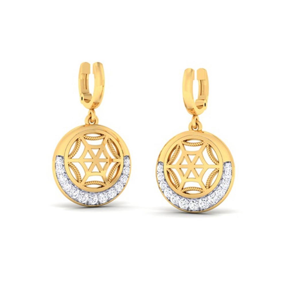 ROUND JALI EARRING