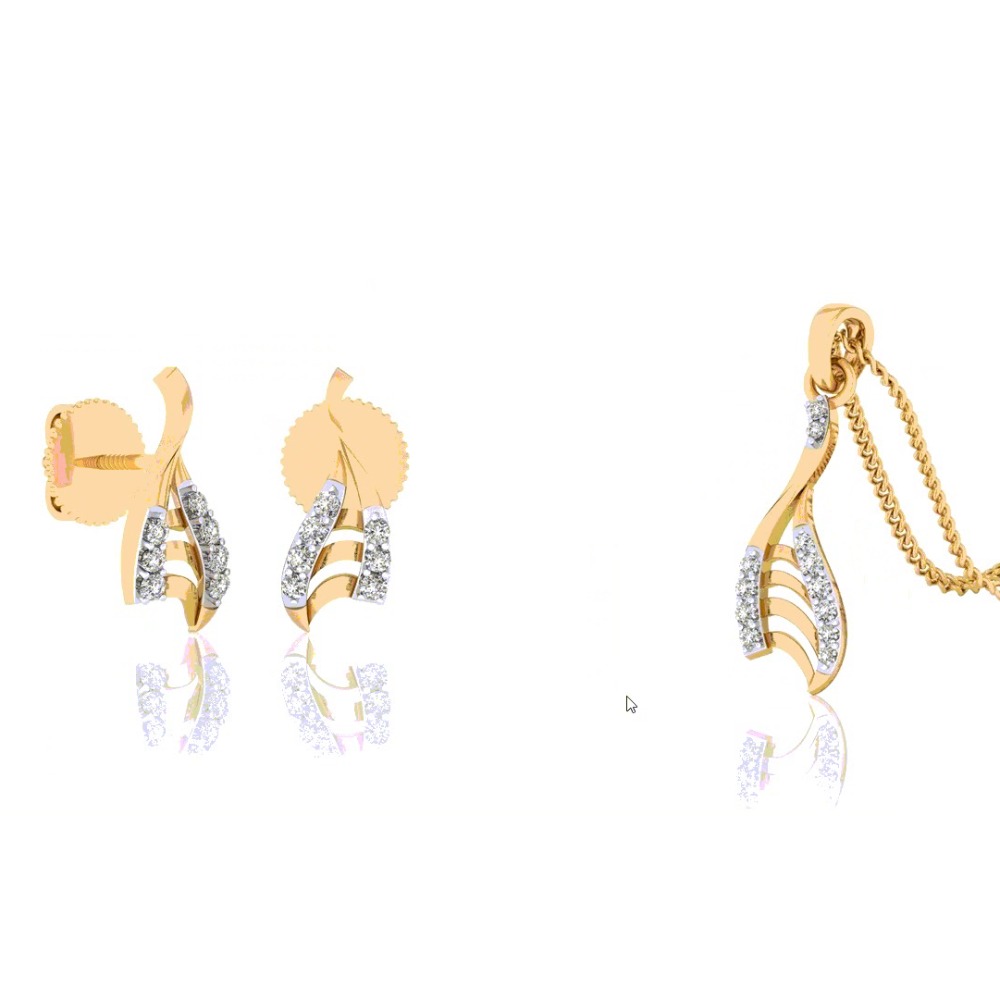 Fancy curves pendant