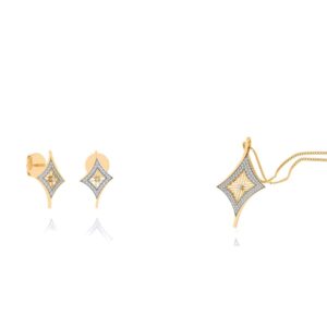 jaliwork pendant set