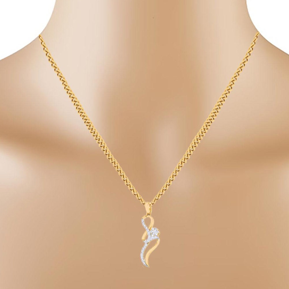 fancy curves pendant - Image 2