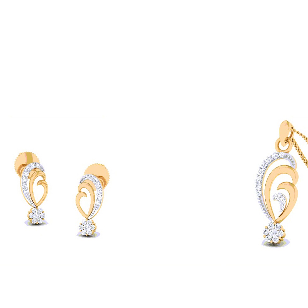 delicate pendant set
