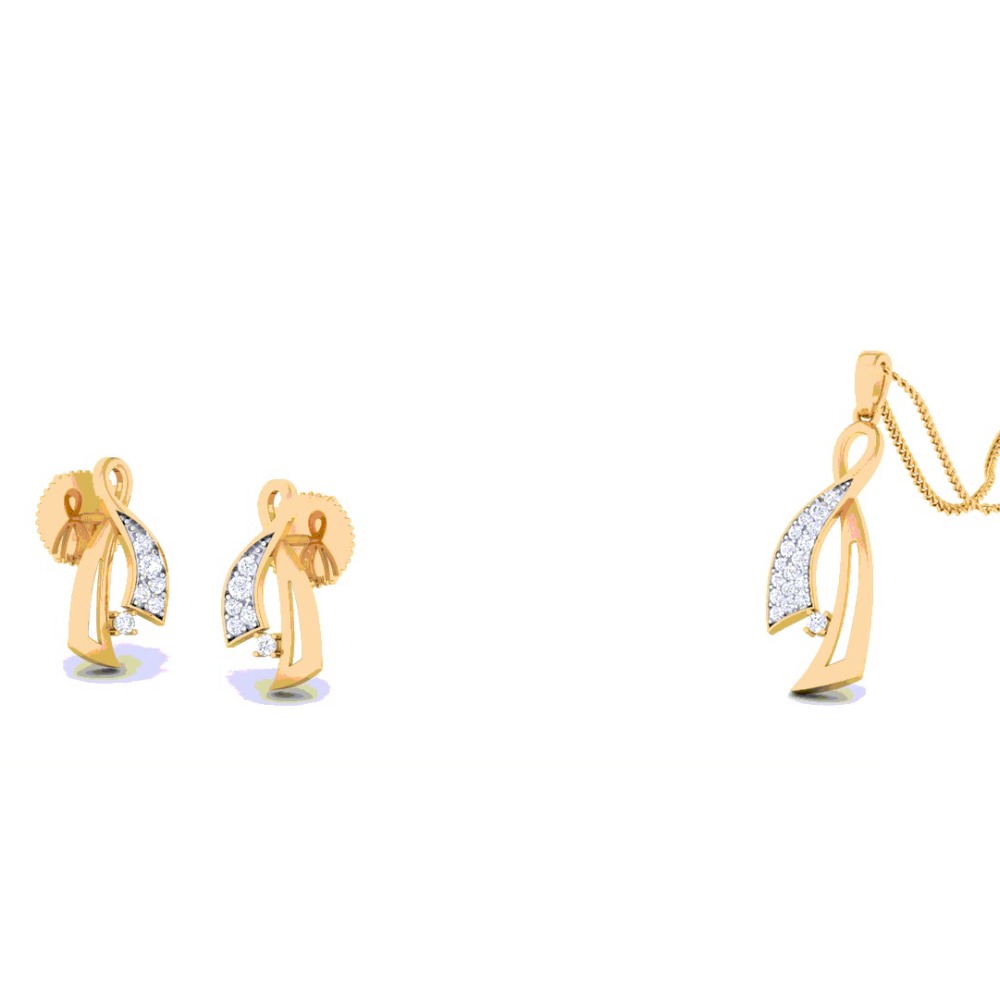delicate pendant set