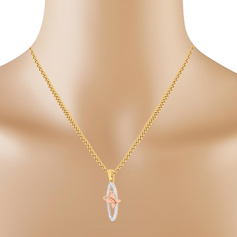 butterfly pendant set - Image 2