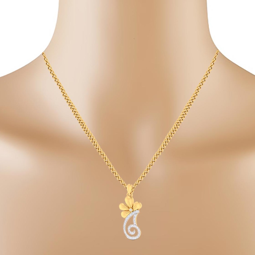 fancy curves pendant - Image 2