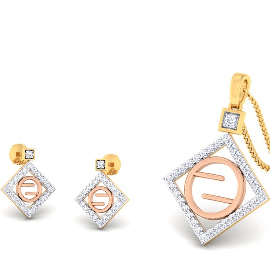 delicate pendant set