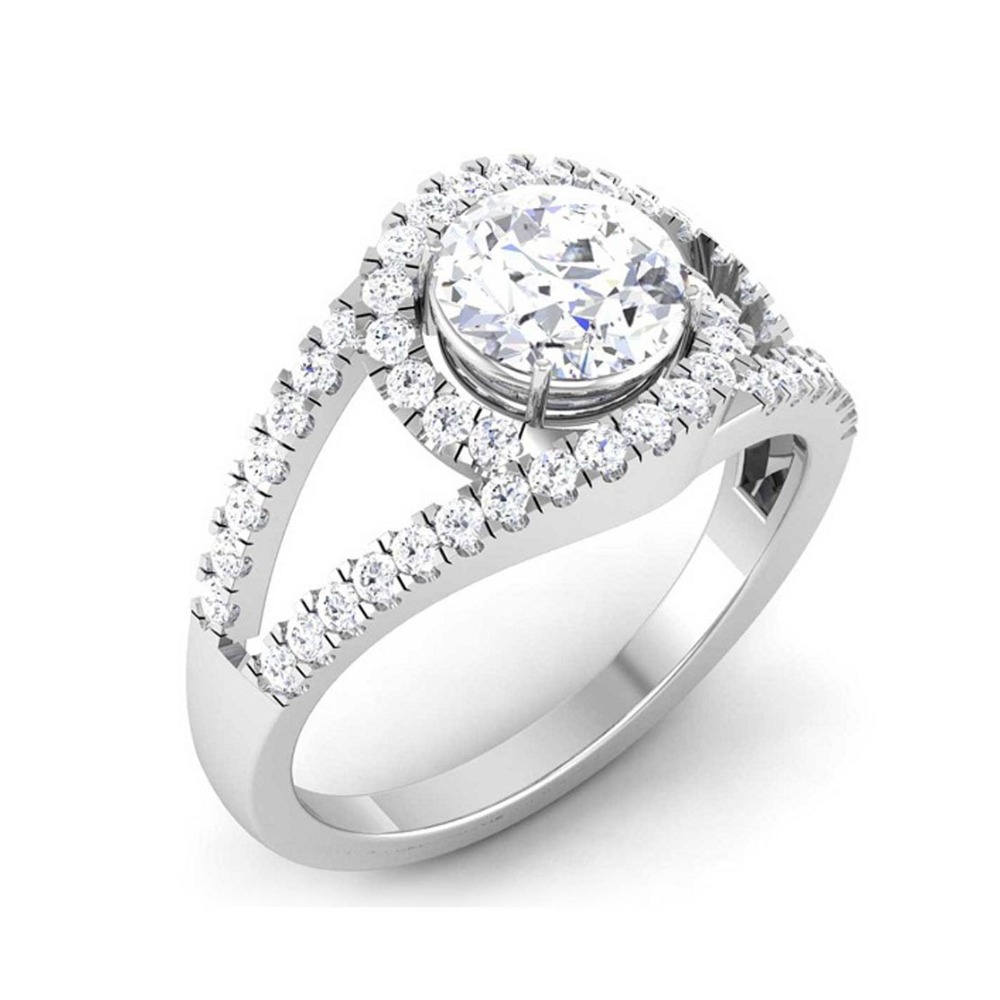 14kt silver ring