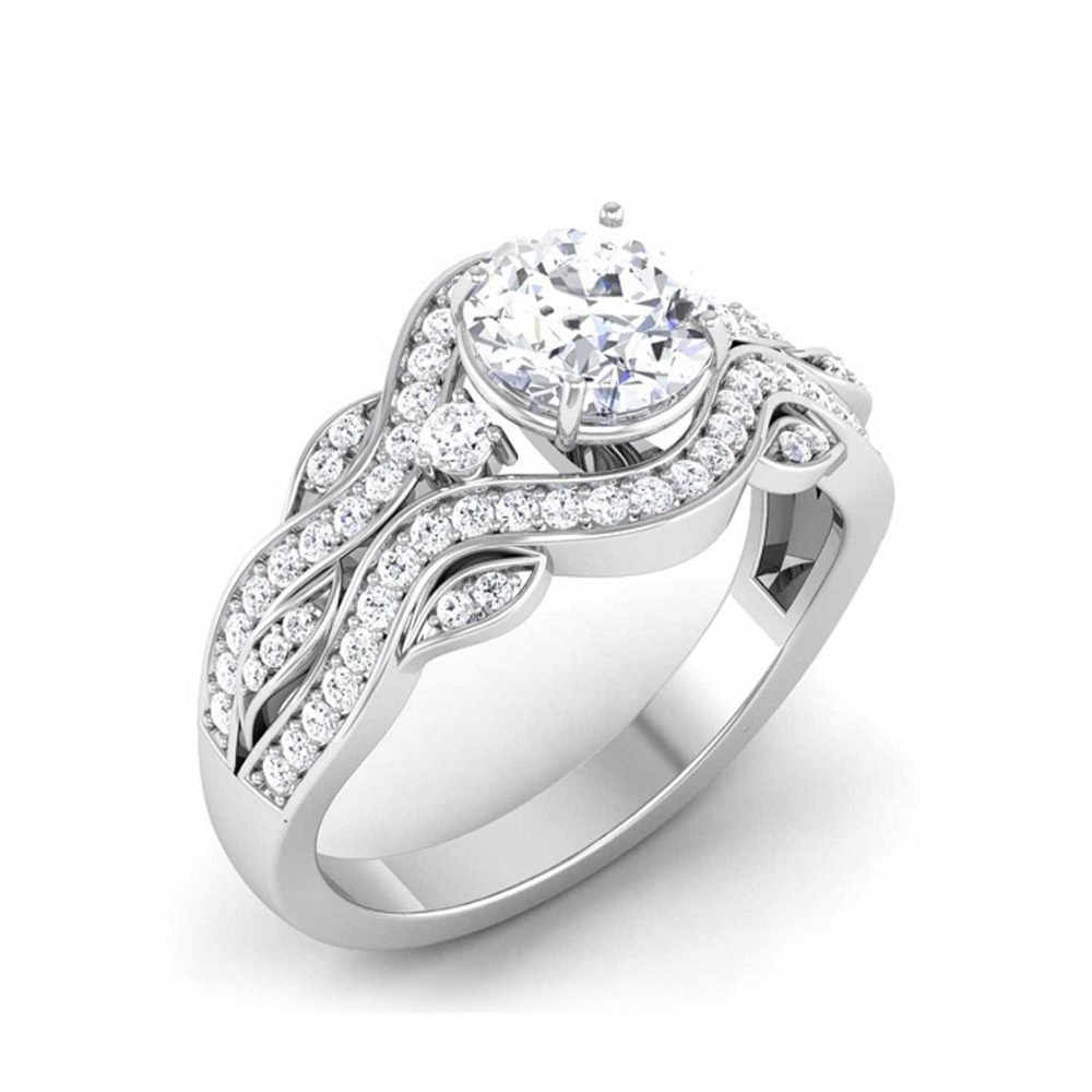 14KT SILVER DESIGNER RING