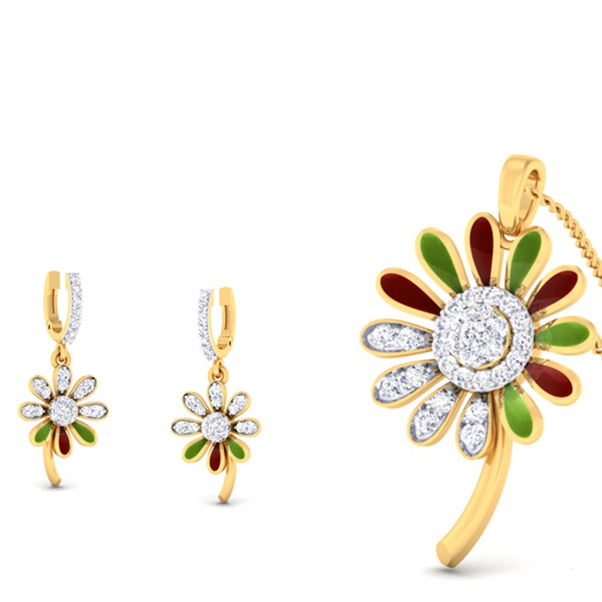flower pendant