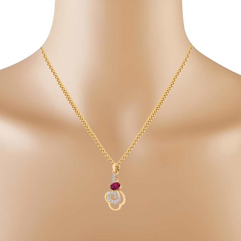 DIAMOND STONE PENDENT - Image 2