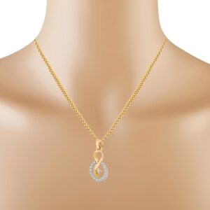 CIRCLE DIAMOND PENDENT