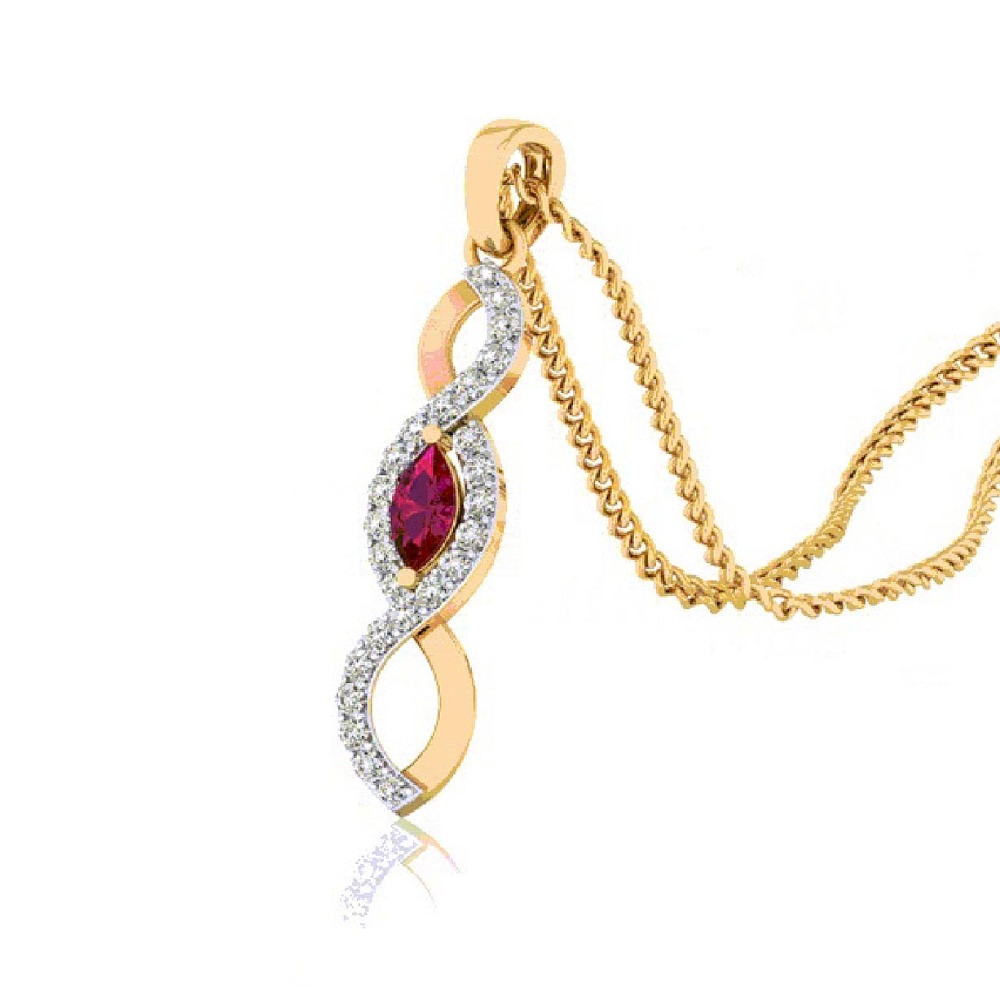 RED DIAMOND PENDENT