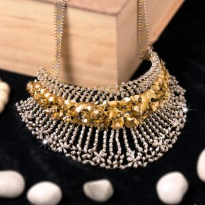 14kt heavy diamond set
