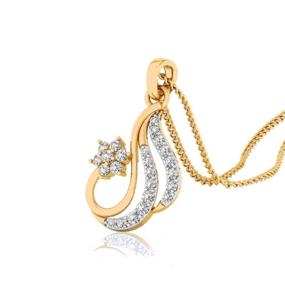 Ladies diamond pendent