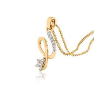 LADIES SPIRAL PENDENT