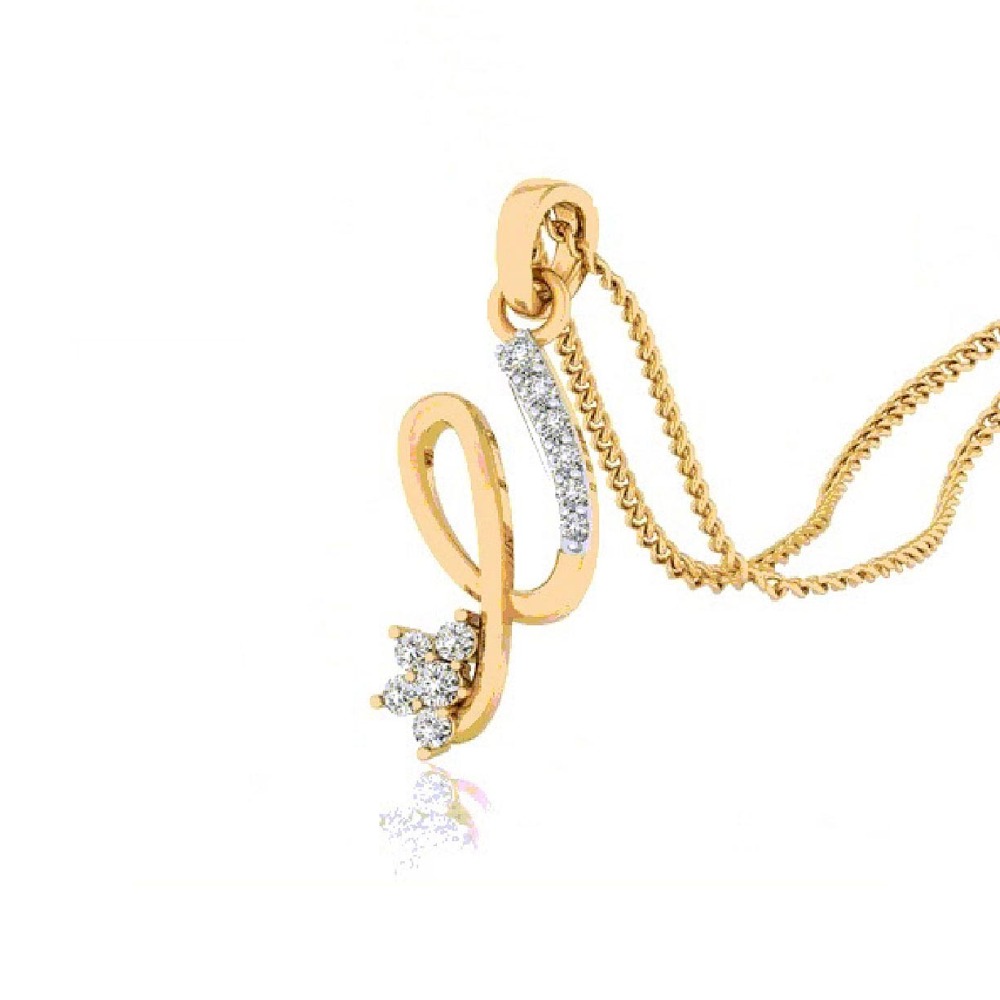 LADIES SPIRAL PENDENT