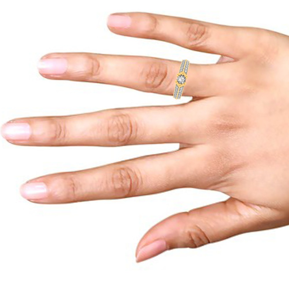 14KT GOLD RING - Image 2