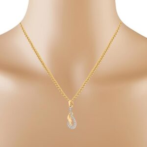 LADIES LEAF PENDENT
