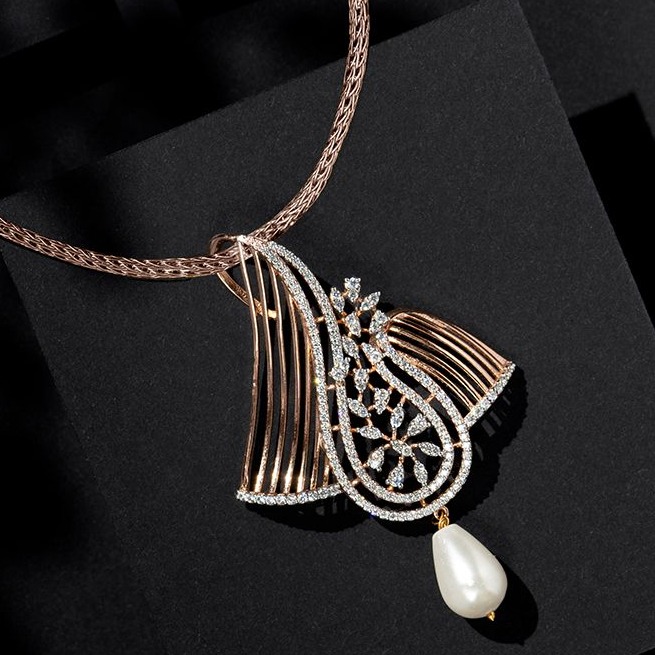 emblace collection gold pendent