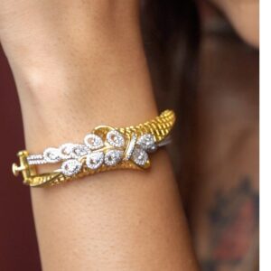 emblace collection gold braclet