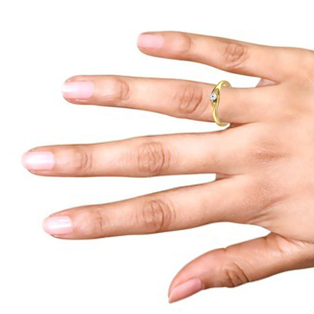SINGLE DIAMOND RING - Image 2