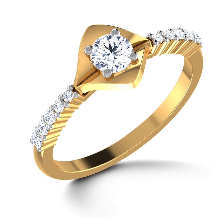 SQUARE DIAMOND RING
