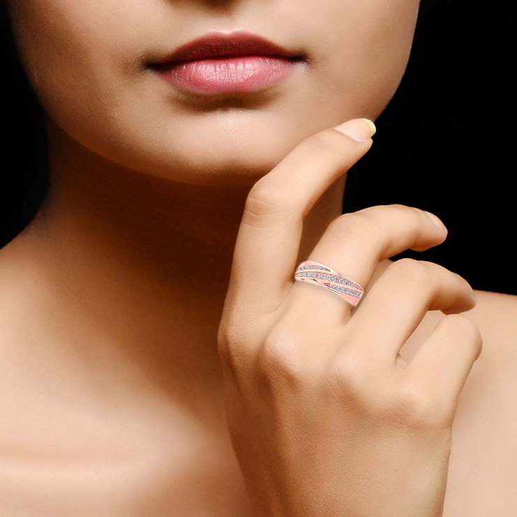 rose gold ring - Image 2
