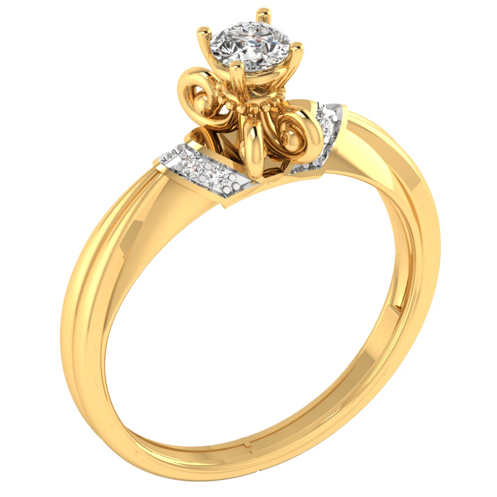 14kt Engagement Ring - Image 3