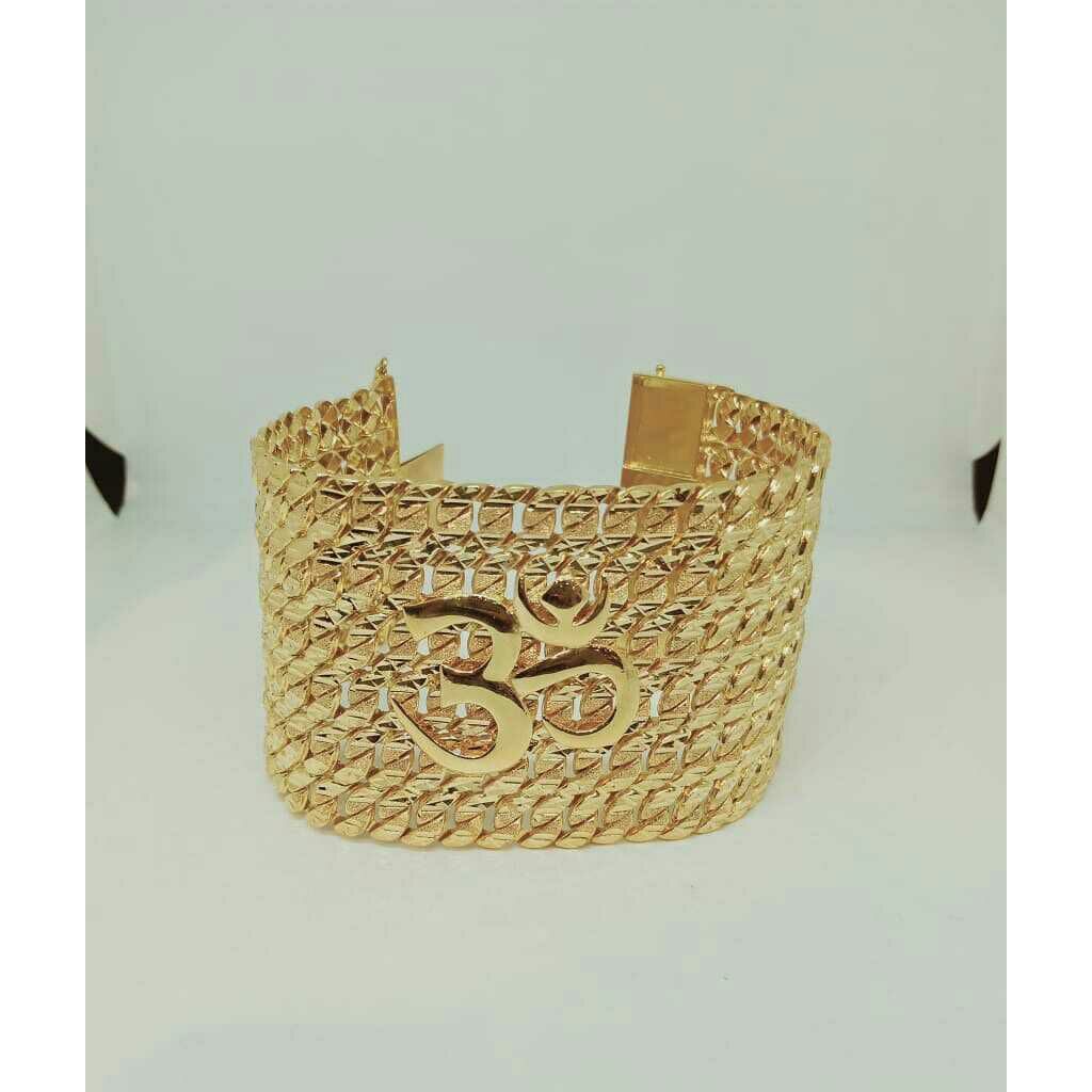 Broad 916 Gold Stylish  Bracelets
