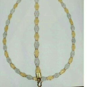 22KT Gold Indo Italian Chain For Gents