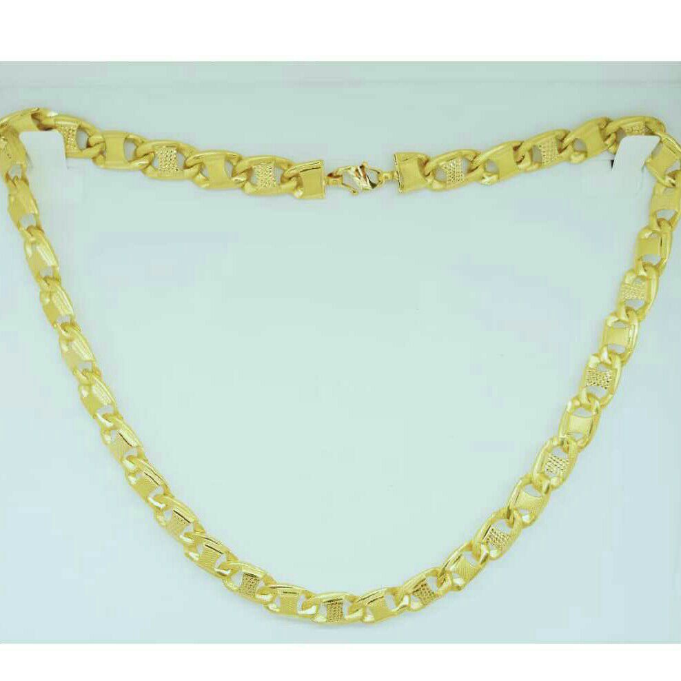 22KT Yellow Gold Modern Gents Chain