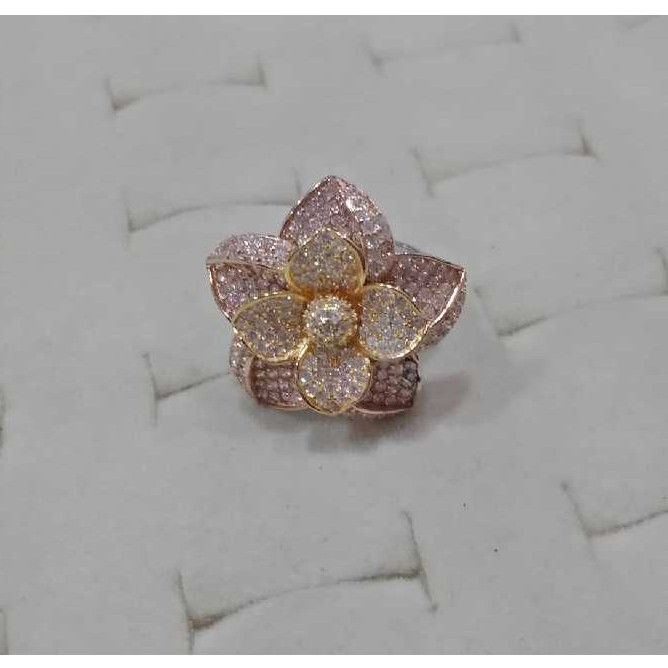 Designer SP Rose Gold Ring - Image 2