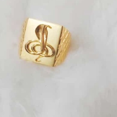 22KT Gold Snake Design Ring