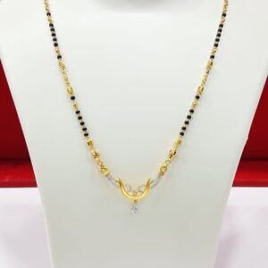 916 gold CZ  Wedding Mangalsutra for Bridal