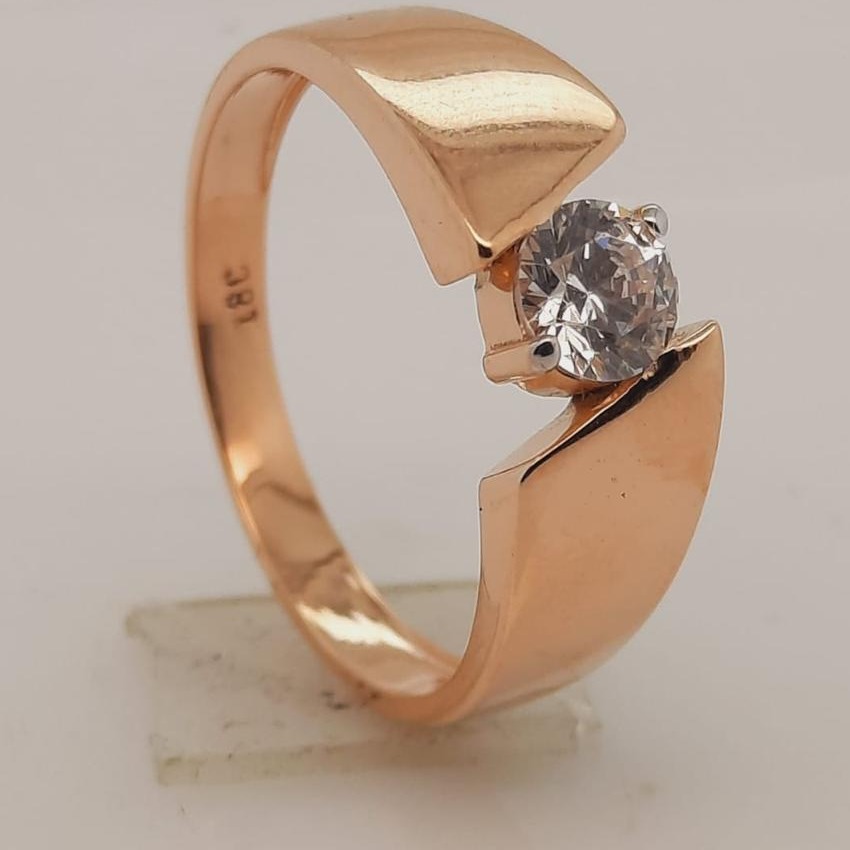 18KT Rose Hallmark Gold Classic Ring