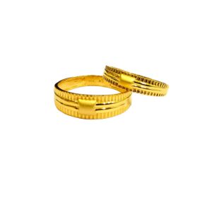 22KT Couple Palin Design Rings
