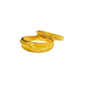 22KT Couple Plain Beautiful Design Rings