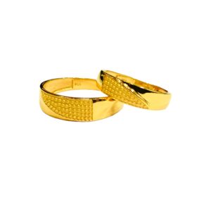 22KT Couple Plain Beautiful Design Rings