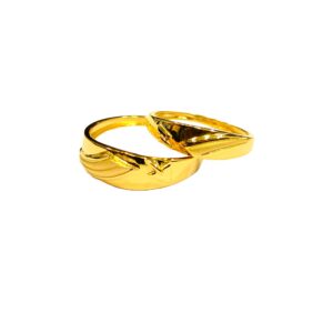 22KT Couple Plain Designer Rings
