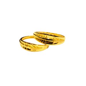 22KT Couple Plain Design Rings
