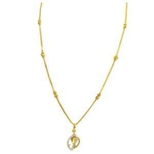 22KT Antique Design Chain Set