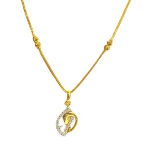 22KT Antique Design Chain Set