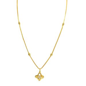 22KT Beautiful Design Chain Set