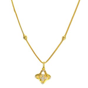 22KT Beautiful Design Chain Set