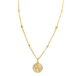 22KT Beautiful Design Chain Set