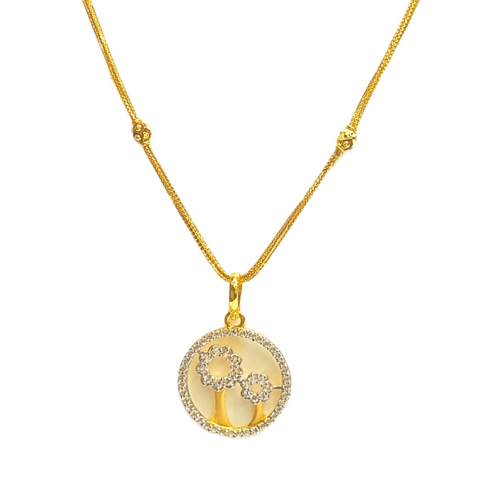 22KT Beautiful Design Chain Set