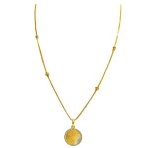 22KT Beautiful Design Chain Set