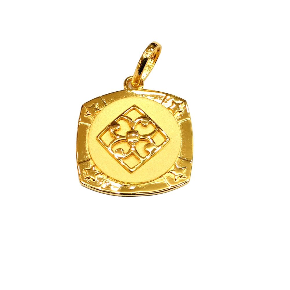 22KT Bahubali Unique Design Pendant