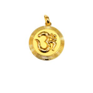 22KT Bahubali OM Design Pendant