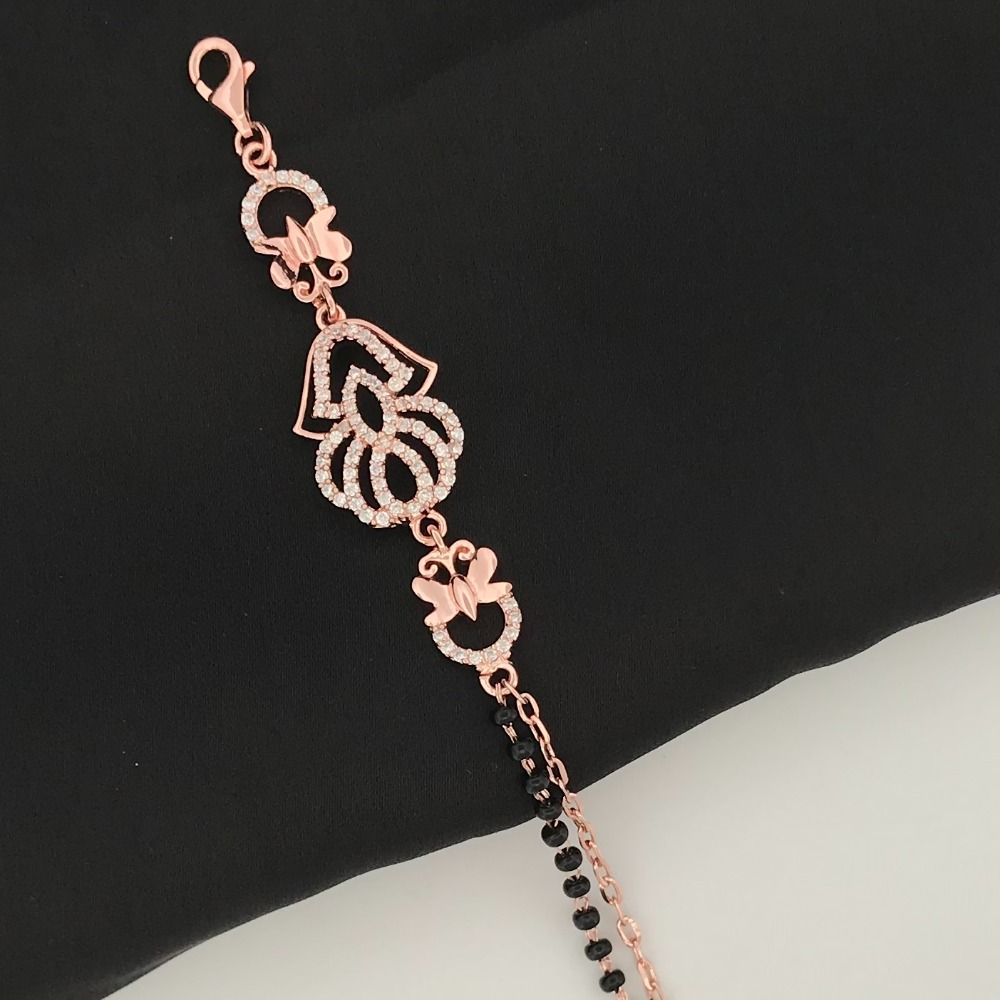 925 Silver Beautiful Design Mangalsutra Bracelet